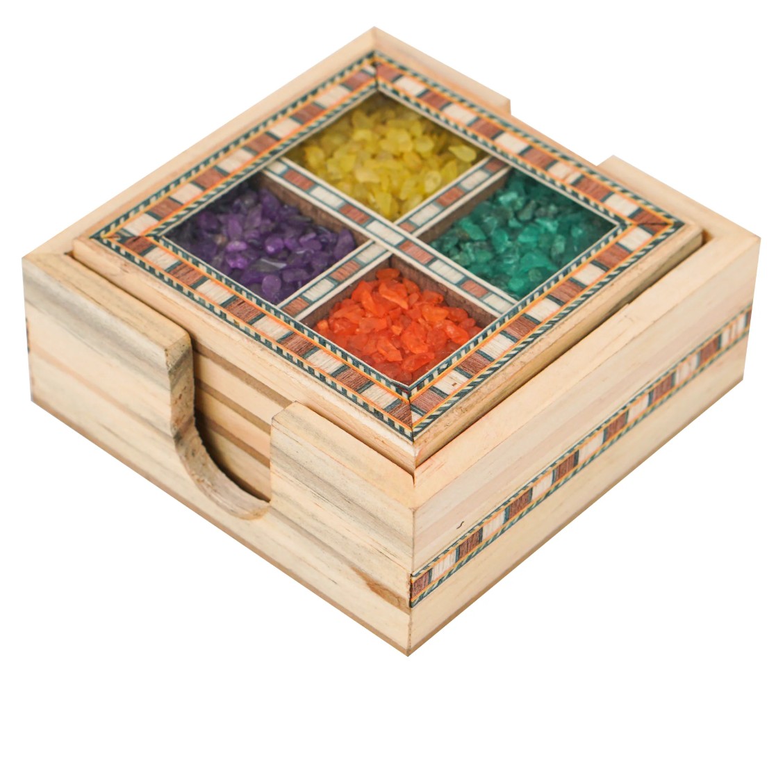 Gemstone_Coaster_set_1