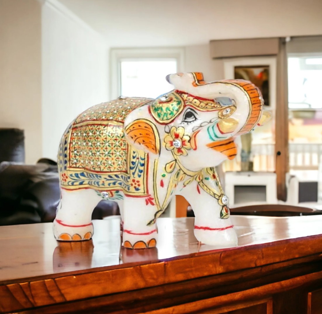 Marble_Elephant_Pair_2