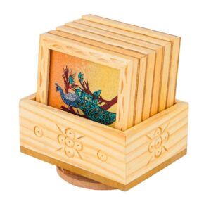 Peacock_Coaster_Set_1